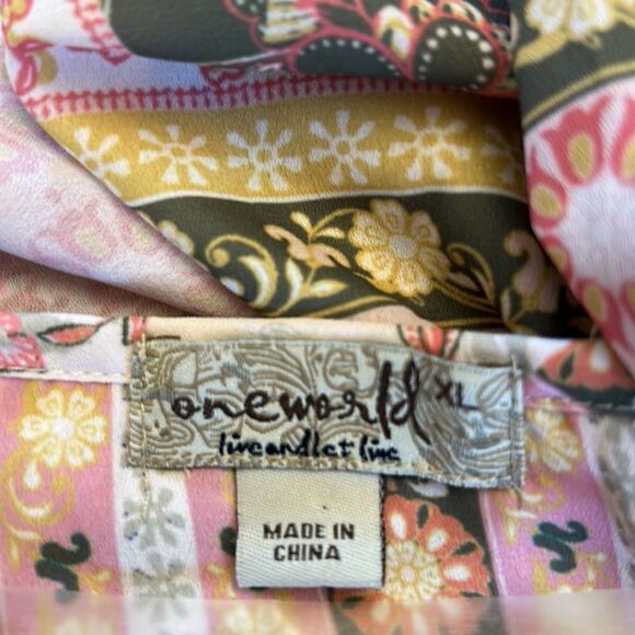 Floral Bohemian Women's Top - Picture 8 of 11